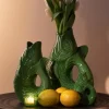 Monsieur Carafon Fiskevase S - Korallrød