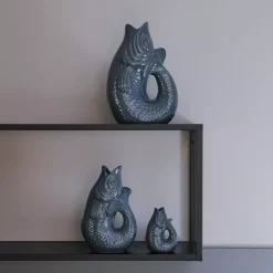 Monsieur Carafon Fiskevase XS - Sjøgrønn