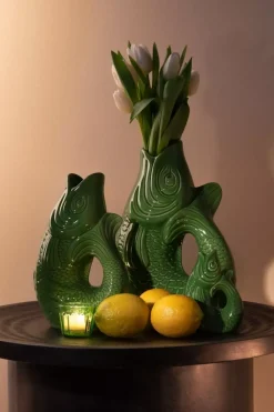 Monsieur Carafon Fiskevase XS - Lyserosa