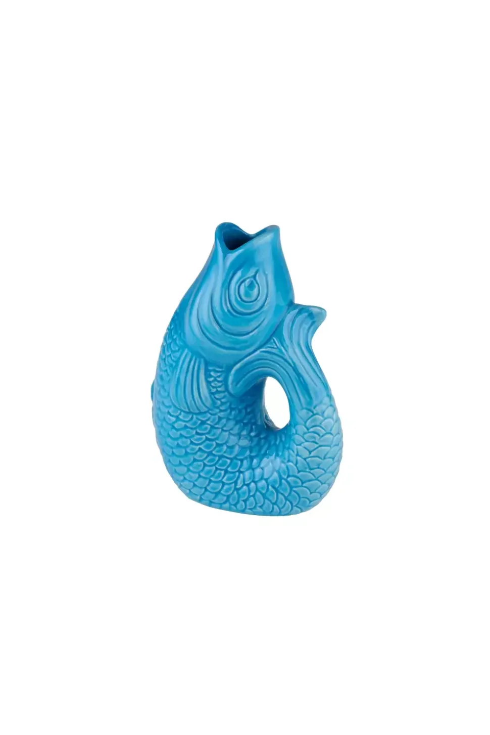 Monsieur Carafon Fiskevase XS - Laguneblå