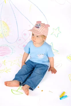 Moomin Baby Caps Med Ører Rosa
