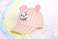 Moomin Baby Caps Med Ører Rosa