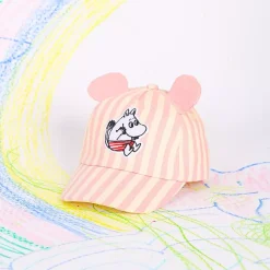 Moomin Baby Caps Med Ører Rosa
