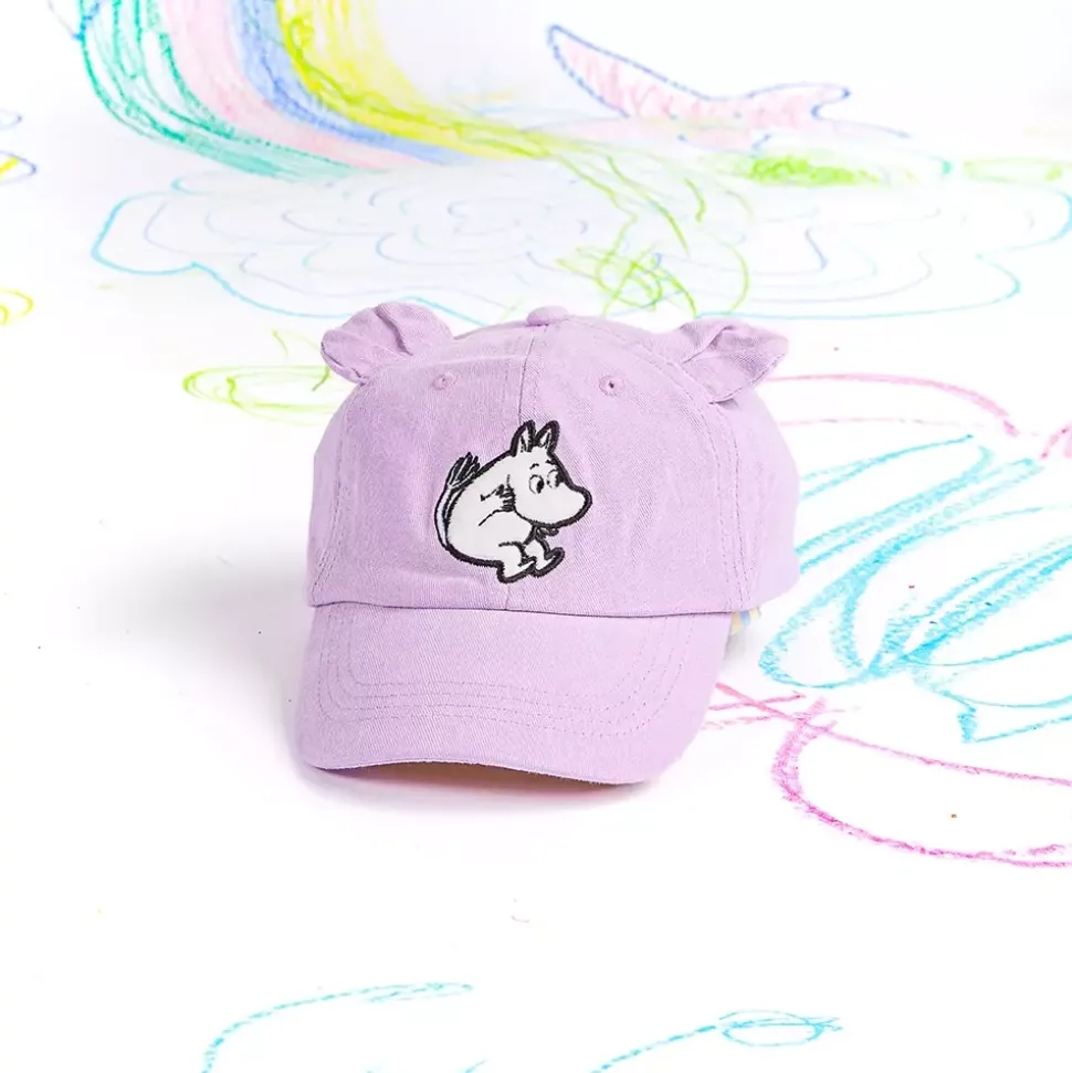 Moomin Barnecaps Med Ører Lilla