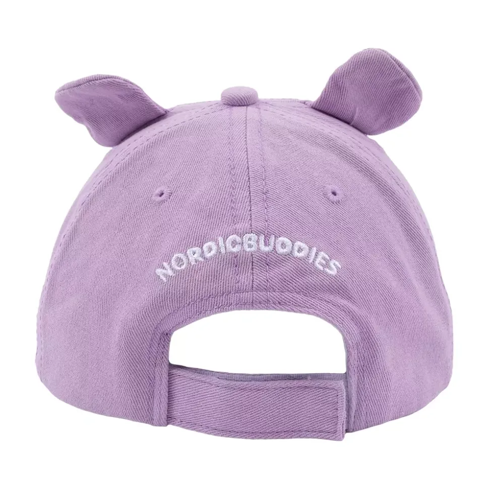 Moomin Barnecaps Med Ører Lilla