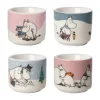 Moomin Eggeglass Moomin Vinter 4 Stk