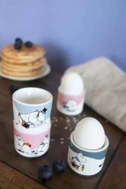 Moomin Eggeglass Moomin Vinter 4 Stk