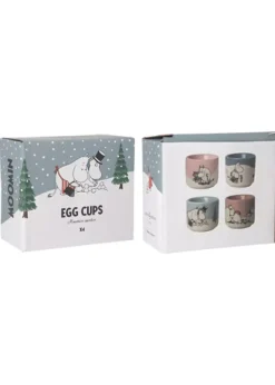 Moomin Eggeglass Moomin Vinter 4 Stk