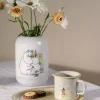 Moomin Emaljekopp - Blomster 3,7dl