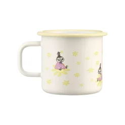 Moomin Emaljekopp - Blomster 3,7dl