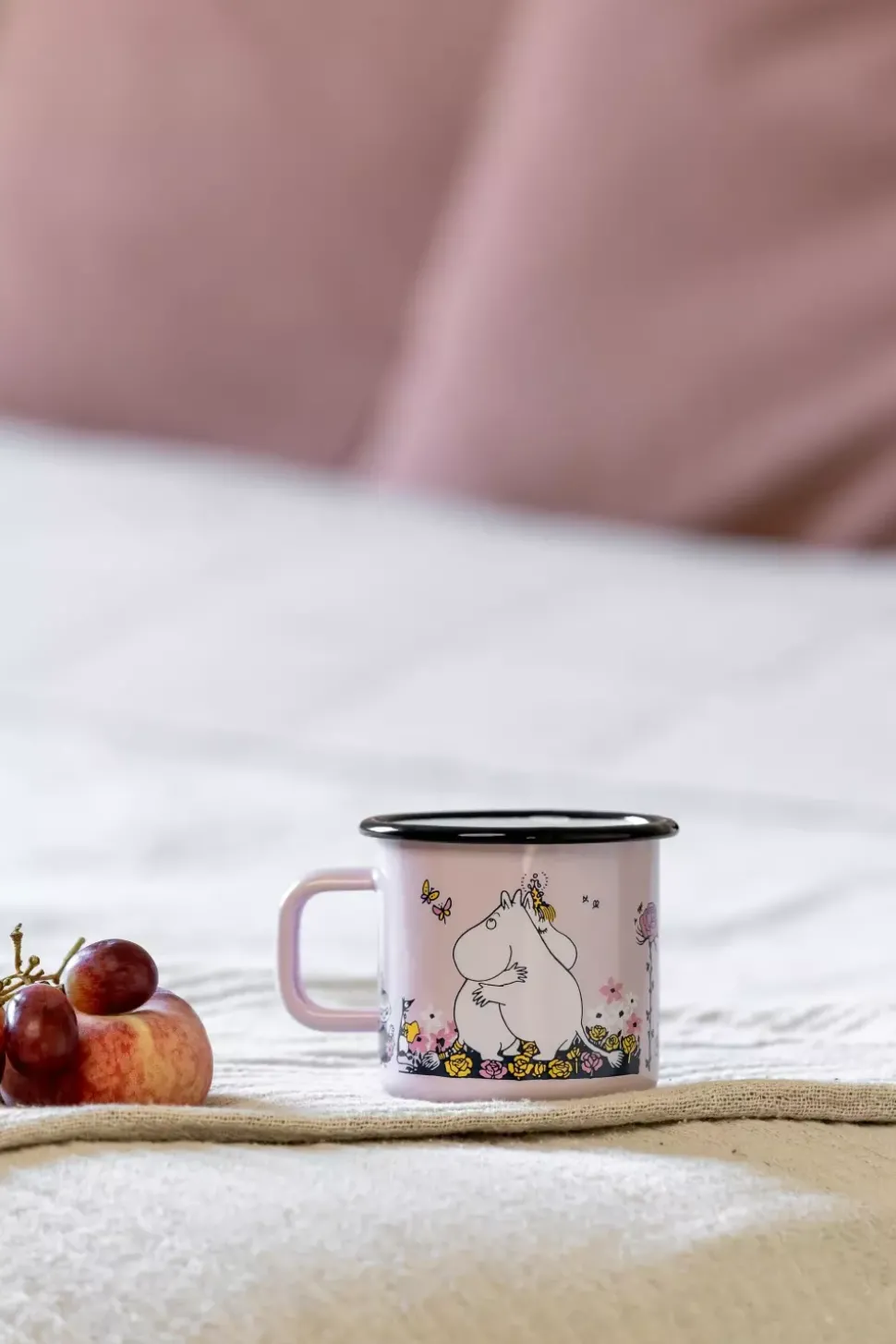 Moomin Emaljekopp - Klem Rosa