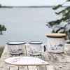 Moomin Emaljekopp - Sjømenn Hvit