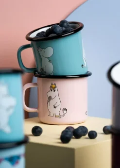 Moomin Emaljekopp - Snorkfrøken Rosa