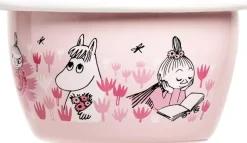 Moomin Emaljeskål - Rosa