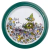Moomin Eng Flat Tallerken Med Antiskli Grønn