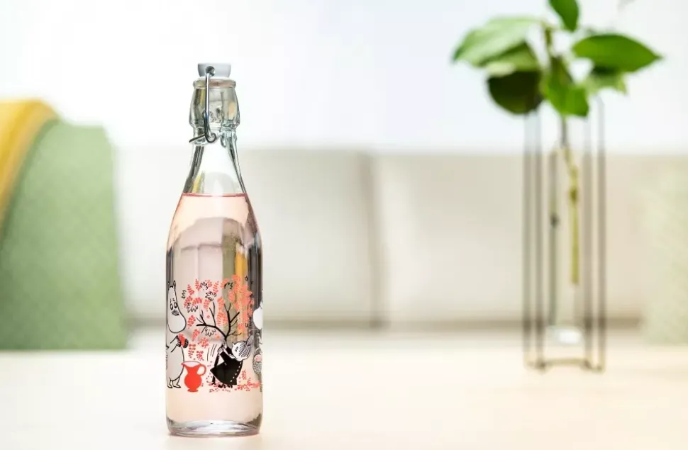 Moomin Glassflaske Bær