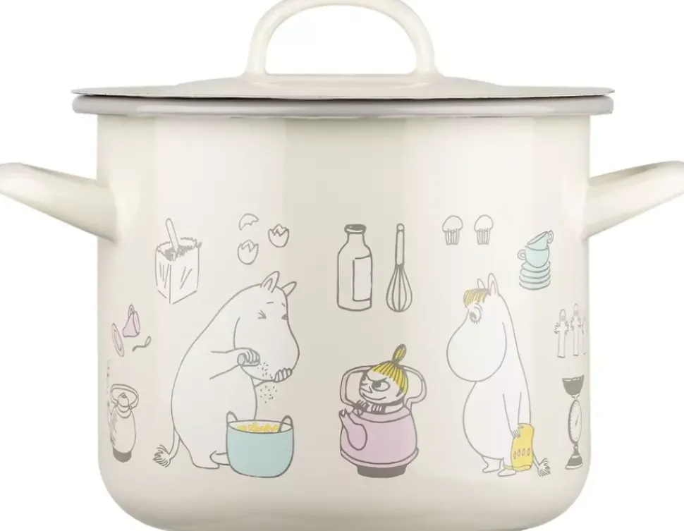 Moomin Gryte Emalje - Bon Appétit