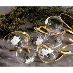 Moomin julekule - Sparkling stars 3pk