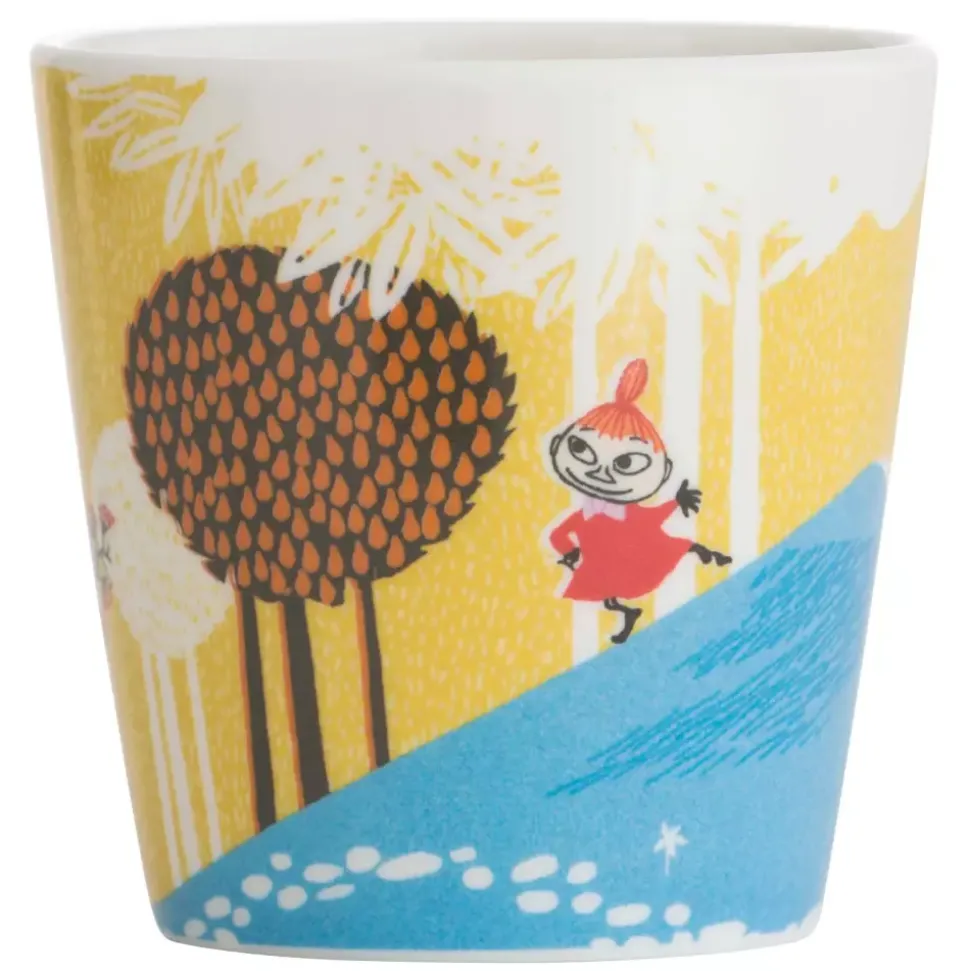 Moomin Kopp Med Håndtak Skog & Sjø Gul