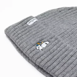 Moomin Lue Klassisk Broderi Moomin Grå