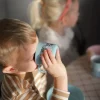 Moomin Picknick, Kopp Med Håndtak, Lys Blå