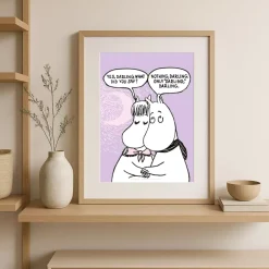 Moomin Poster Love Lilla 30x40