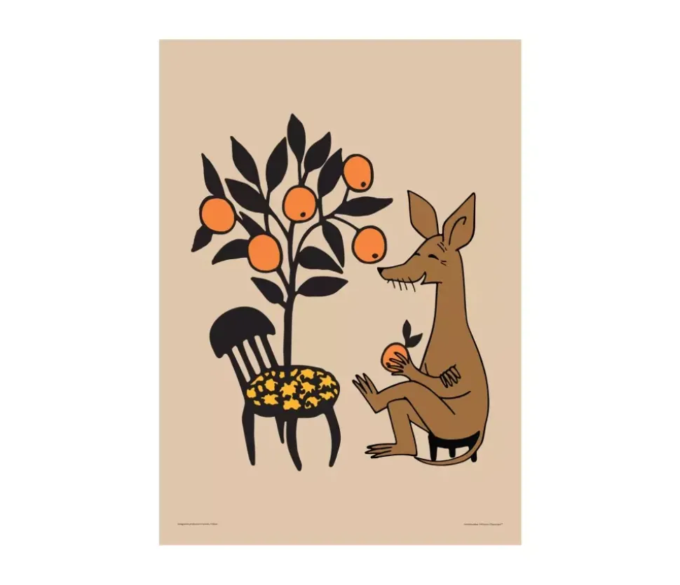 Moomin Poster - Sniff Appelsiner