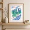 Moomin Poster Snusmumrikken Reise H40