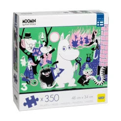 Moomin Puslespill 350 Brikker Tegneserie 3