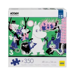 Moomin Puslespill 350 Brikker Tegneserie 3