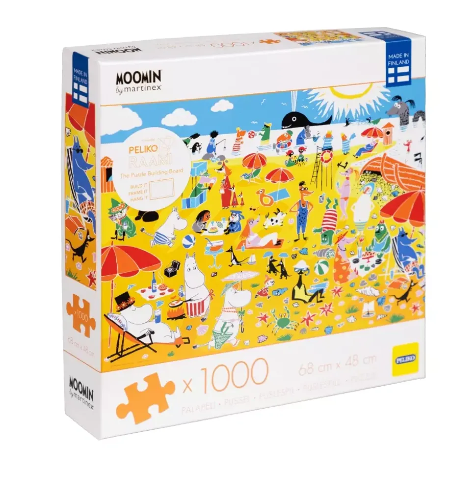 Moomin Puslespill - Stranden 1000 Brikker