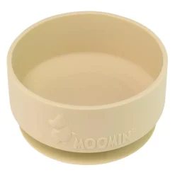 Moomin Skål Med Sugekopp Beige
