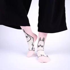 Moomin Sokker 36-42 Damer Klassisk Moomin Rosa