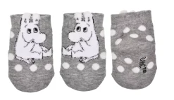 Moomin Sokker 19-21 Fluffy Baby Grå