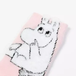Moomin Sokker 19-21 Fluffy Baby Rosa