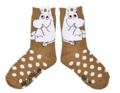 Moomin Sokker 28-31 Fluffy Barn Brun