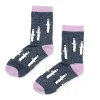 Moomin Sokker 36-42 Hattifnatterne Blå/Rosa