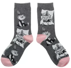 Moomin Sokker 36-42 Lille My Grå/Rosa