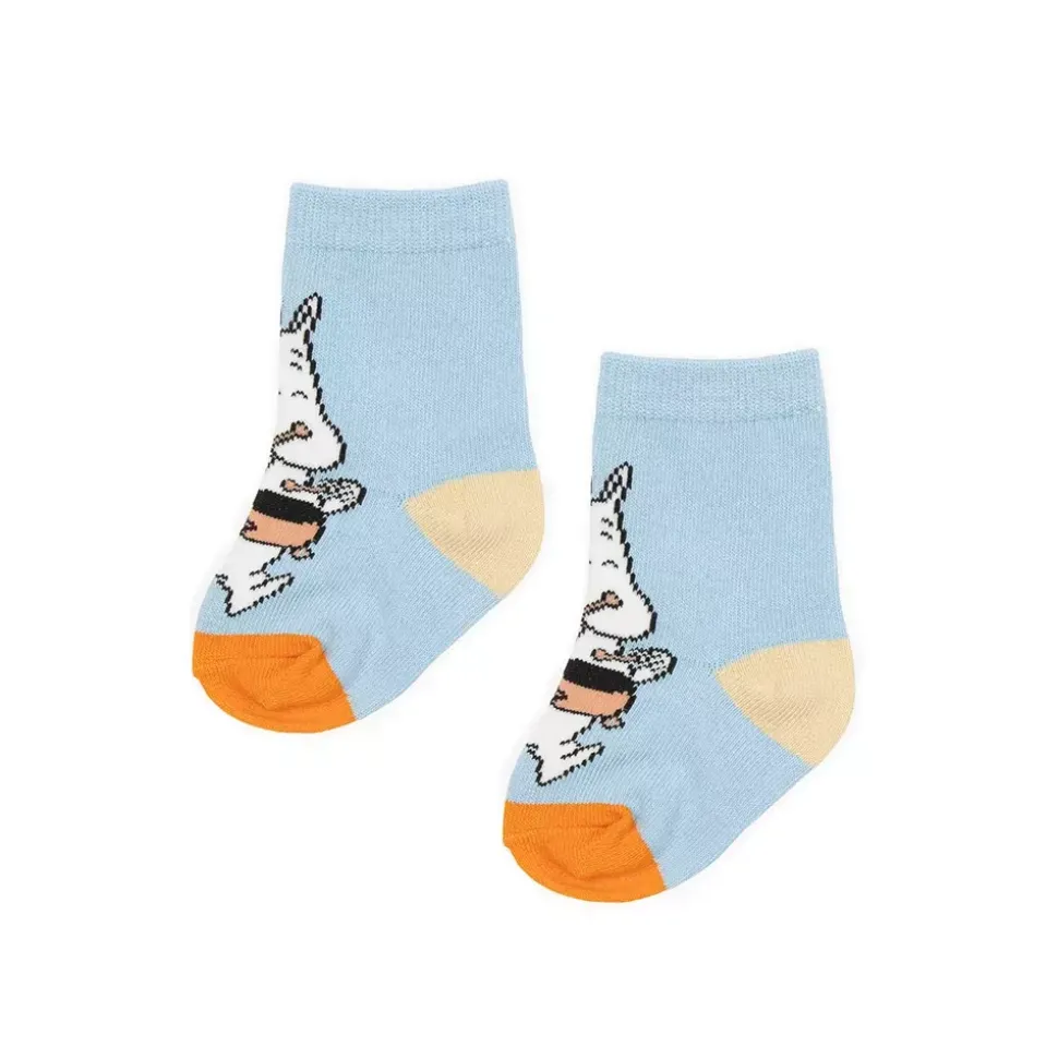 Moomin Sokker 25-27 Lyseblå