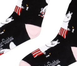 Moomin Sokker 36-42 Moominmamma Svart/Rosa