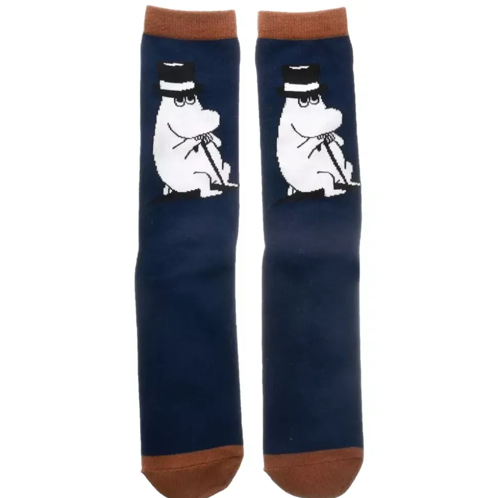Moomin Sokker 40-45 Moominpappa Navy 40-45