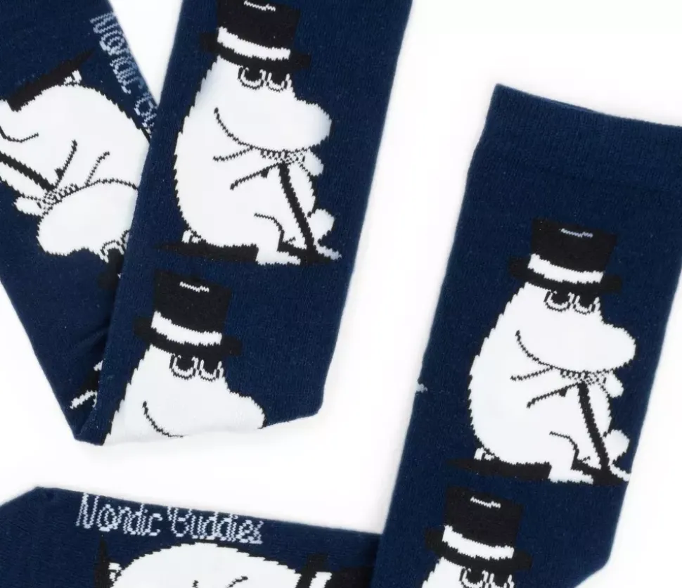 Moomin Sokker 40-45 Moominpappa Svart