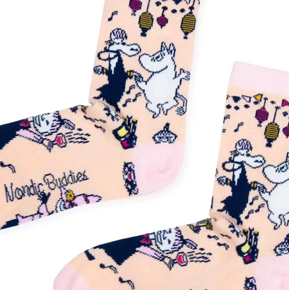 Moomin Sokker 36-42 Moomin Peach