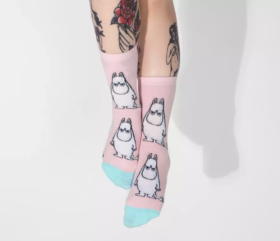 Moomin Sokker 36-42 Moomin Rosa