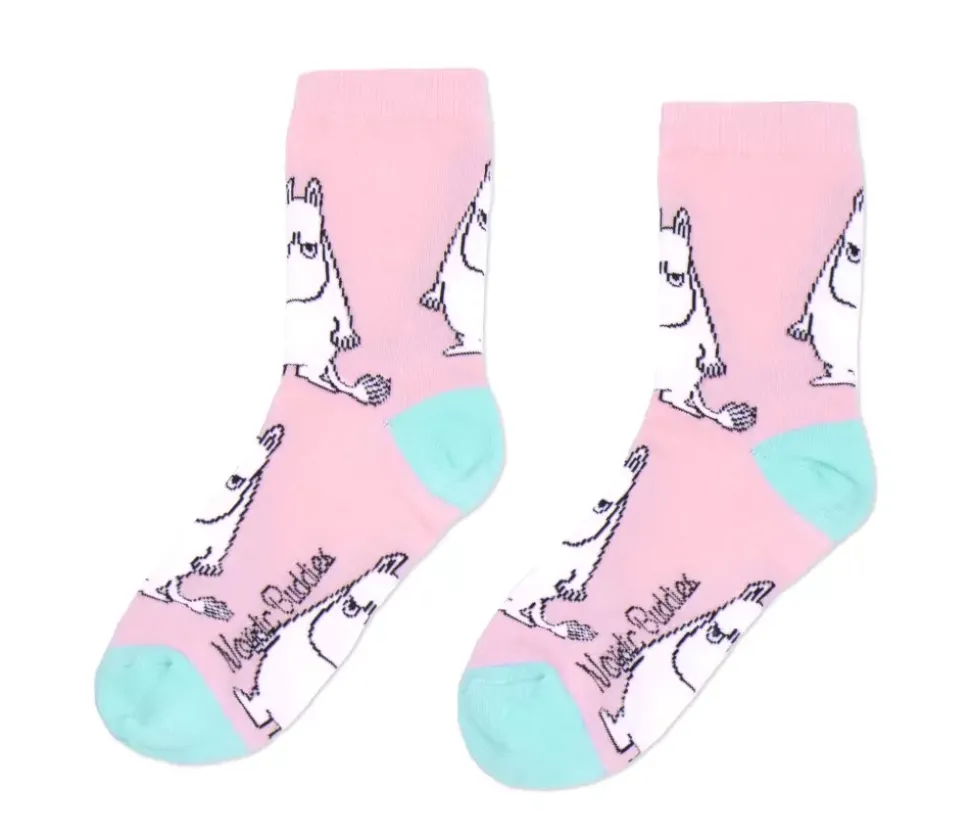 Moomin Sokker 36-42 Moomin Rosa