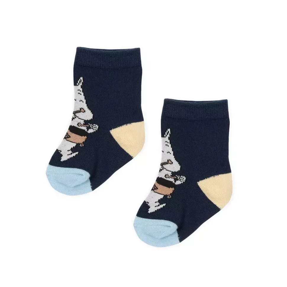 Moomin Sokker 22-24 2pk Moomin & Stinky