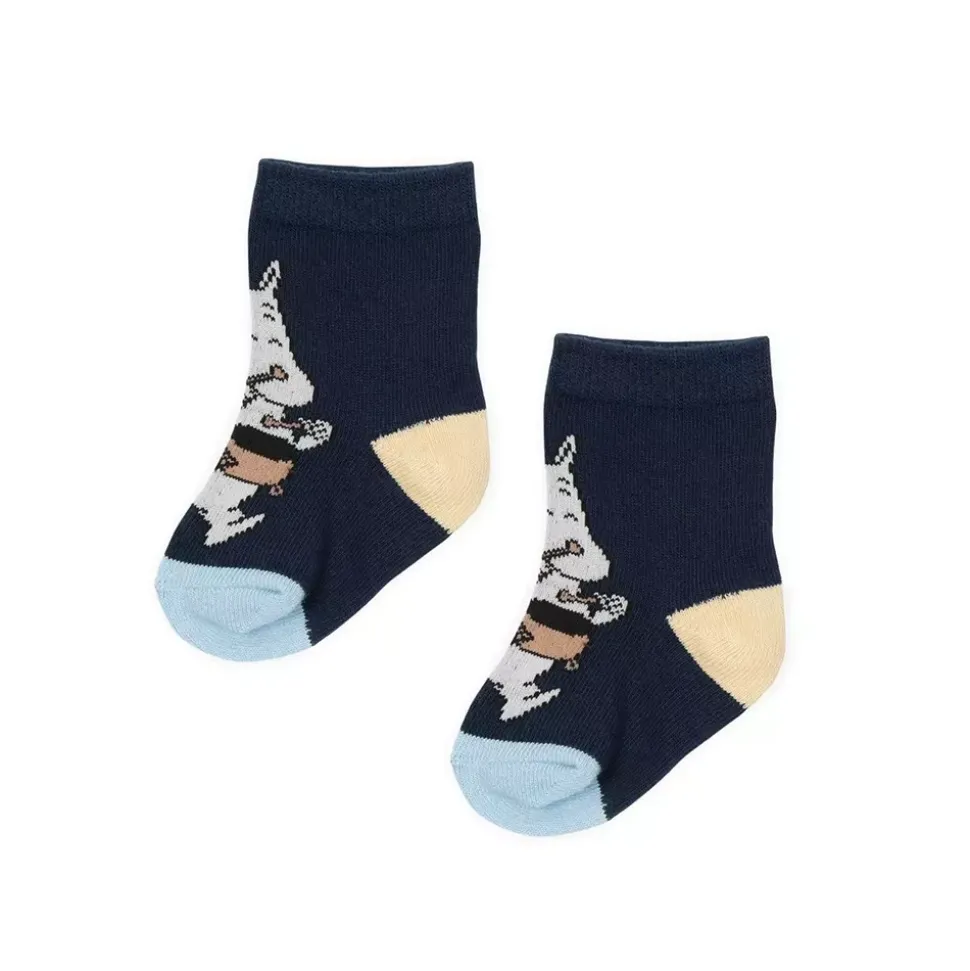 Moomin Sokker 19-21 2pk Moomin & Stinky
