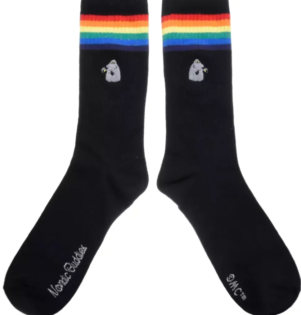 Moomin Sokker 40-45 Retro Hufsa Svart