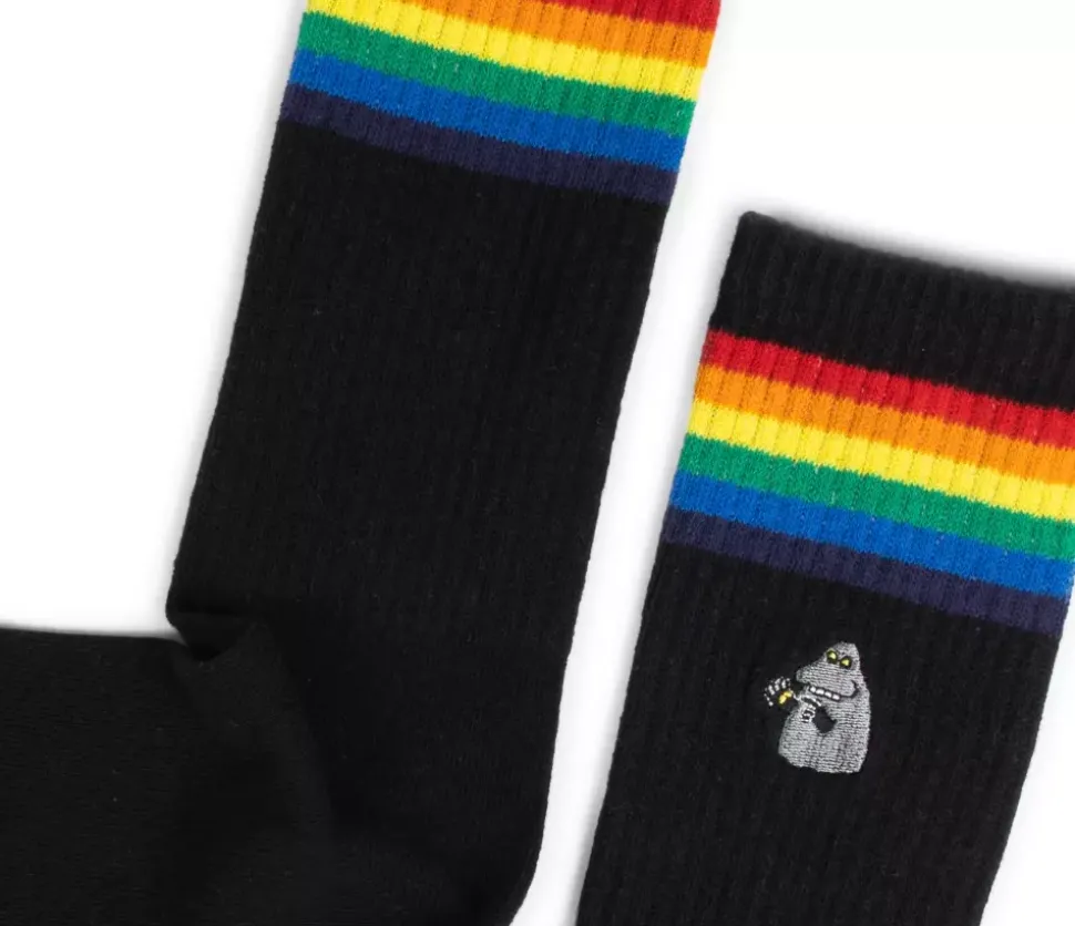 Moomin Sokker 40-45 Retro Hufsa Svart