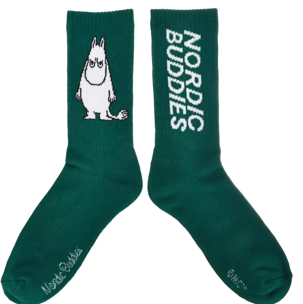Moomin Sokker 40-45 Retro Moomin Grønn